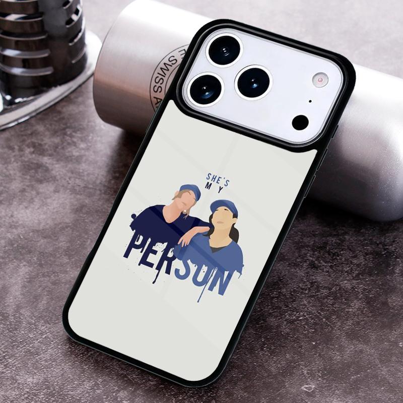 Greys Anatomy You are my person Phone Case for iPhone 17 16 15 Pro Max Air 14 13 12 11 Plus Shockproof Cover