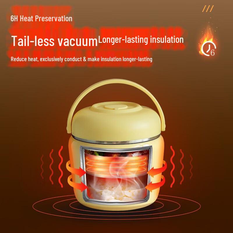 CAMUZ 316 Stainless Steel Portable Vacuum Insulated Food Container