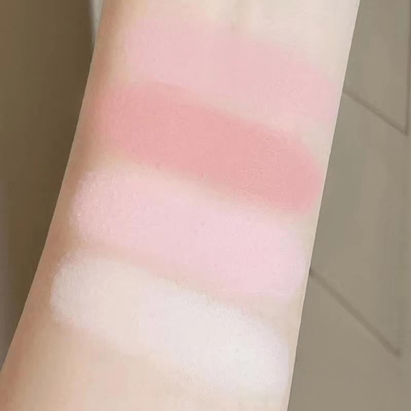 Atmosphere Four-color Blush Disc High Gloss Matte Shrinkage Expansion Color Brightening Surface Three-dimensional Capacity Repair