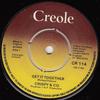 7inch Record KRISPIE  COMPANY  Get It Together CR114 Creole Records 1975 UK Jazz Used