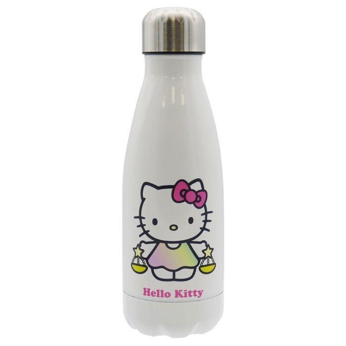 Bouteille isotherme - cyp brands - hello kitty libra - 550ml - acier inoxydable - 12h chaud, 24h froid