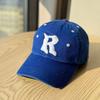 High-quality new soft-top embroidered letter casual versatile baseball cap for women and men, suitable for spring and autumn, simple and trendy
