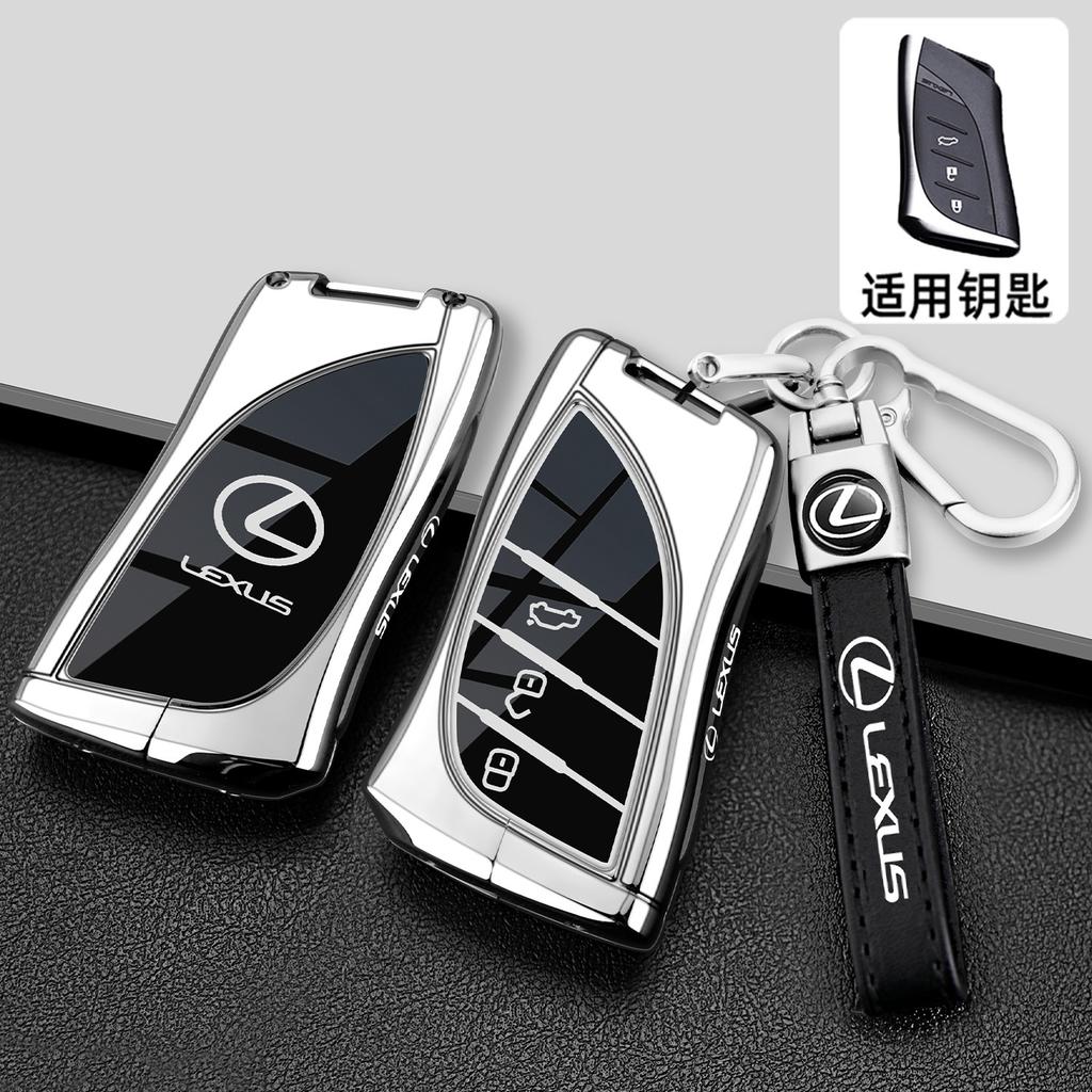 Autoschlüsselgehäuseabdeckung für Lexus RX350 NX300 Es300h Rx450h GS300 GX470 IS250 ES350 LX570 GX460 Nx300h Is300h Shell Fob Halter