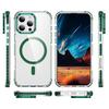 For iPhone 16 Pro Max Clear Phone Case with Lens Kickstand Cover Compatible with MagSafe