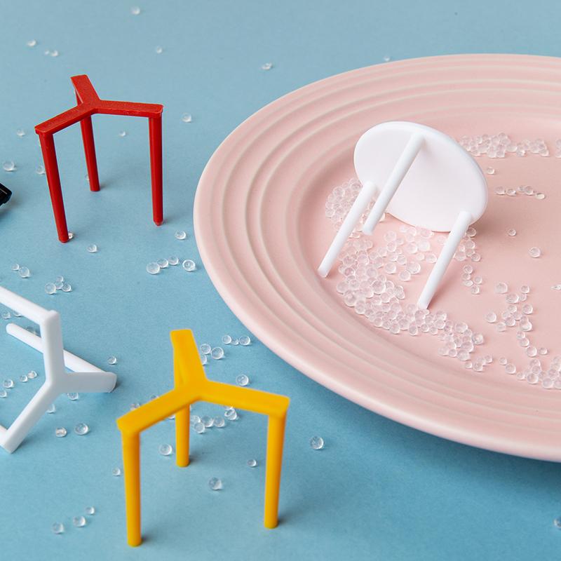 50 ks Stojan na pizzu Trojnožka Stojan na uchování pizzy Upevňovací stojan Držák na pizzu Příslušenství pro pizzu Balení pizzy Trojnožka Skládací nástroje