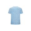 Under Armour Dopamine Print Simple Logo Sports Striped Crew Neck Short Sleeve T-Shirt Unisex Tops Blue 24500510-465