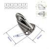 Fender Hooks Stainless Steel Spring 316 Stainless Steel