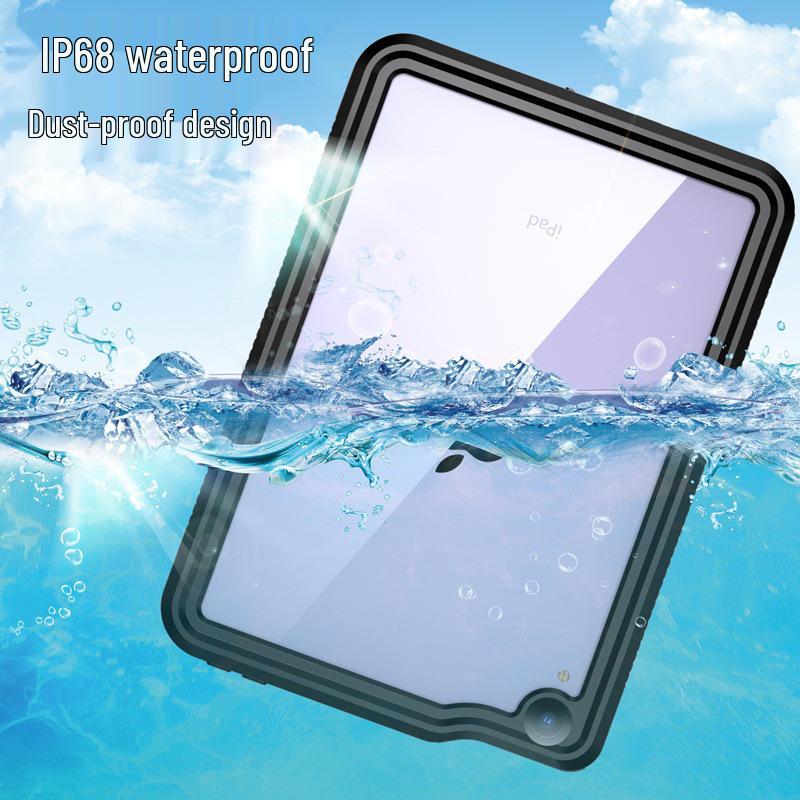 Waterproof & Drop-proof Transparent Protective Case for iPad Mini 6