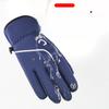 Autumn and Winter Gloves Men's Skiing Outdoor Sports Cycling Gloves Plus Velvet Warm Waterproof Cold Touch Screen Riding