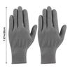 12 Pairs Pineapple Antique Work Gloves Breathable Solid Color Hand Bead Polishing Glove Comfortable Wear-Resistant