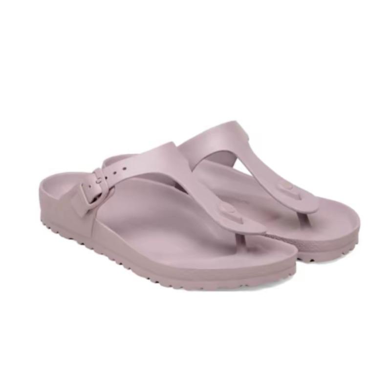 Женские шлепанцы Birkenstock Gizeh Светло-фиолетовые Обычная ширина 1031350 36
