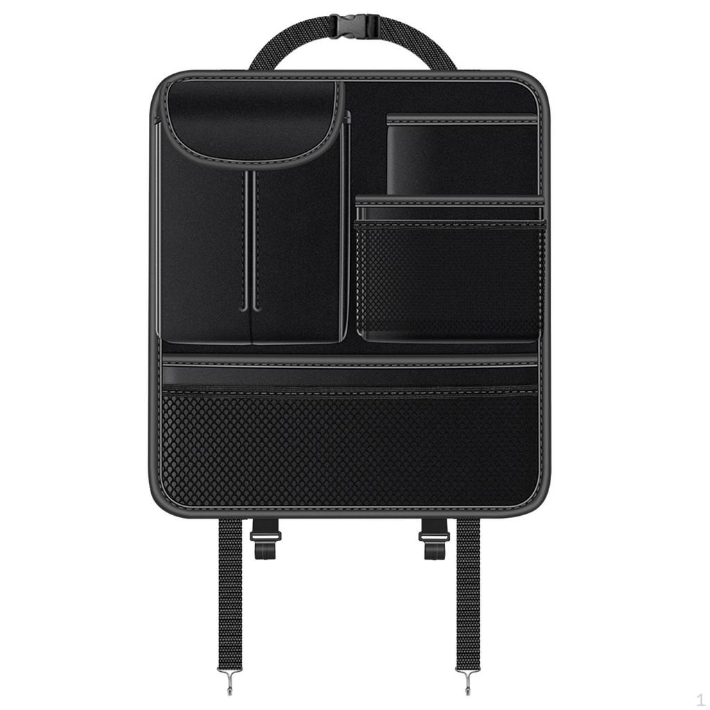 Car Back Seat Protector Storage Tissue Holder Keep Clean and Tidy Size 33x25x15cm Multipurpose
