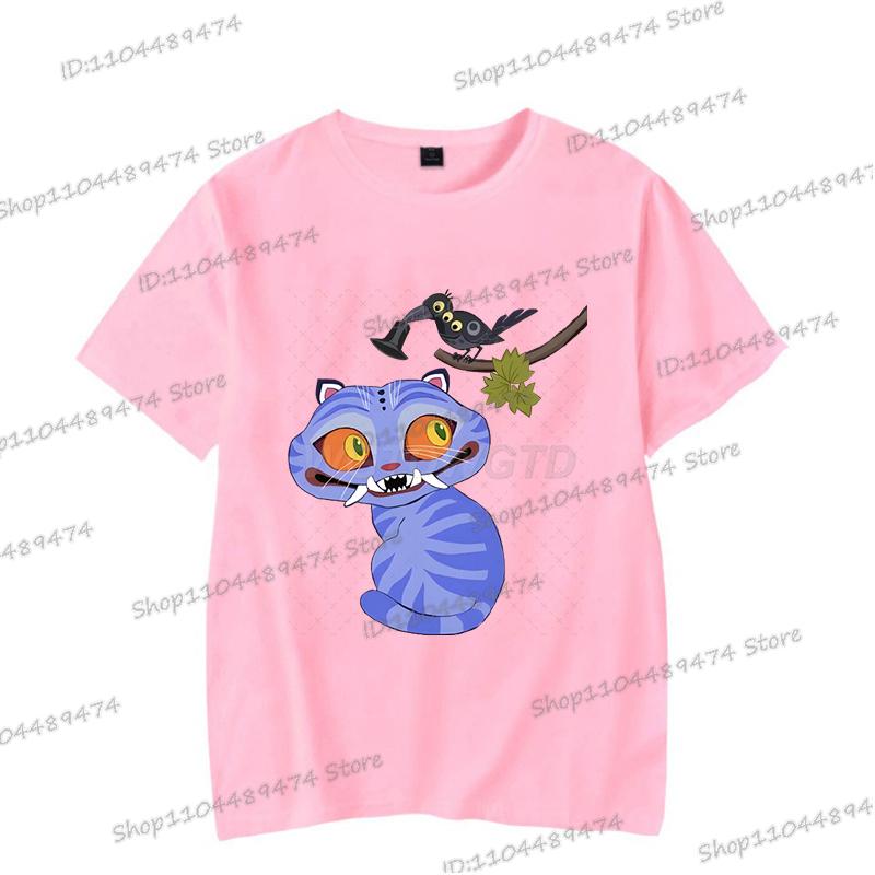 2025 New KPop Demon Hunters Men Women Cartoon Tshirt Anime Tiger Rumi Breathable Tops Short Sleeve Korean Ulzzang T-shirts