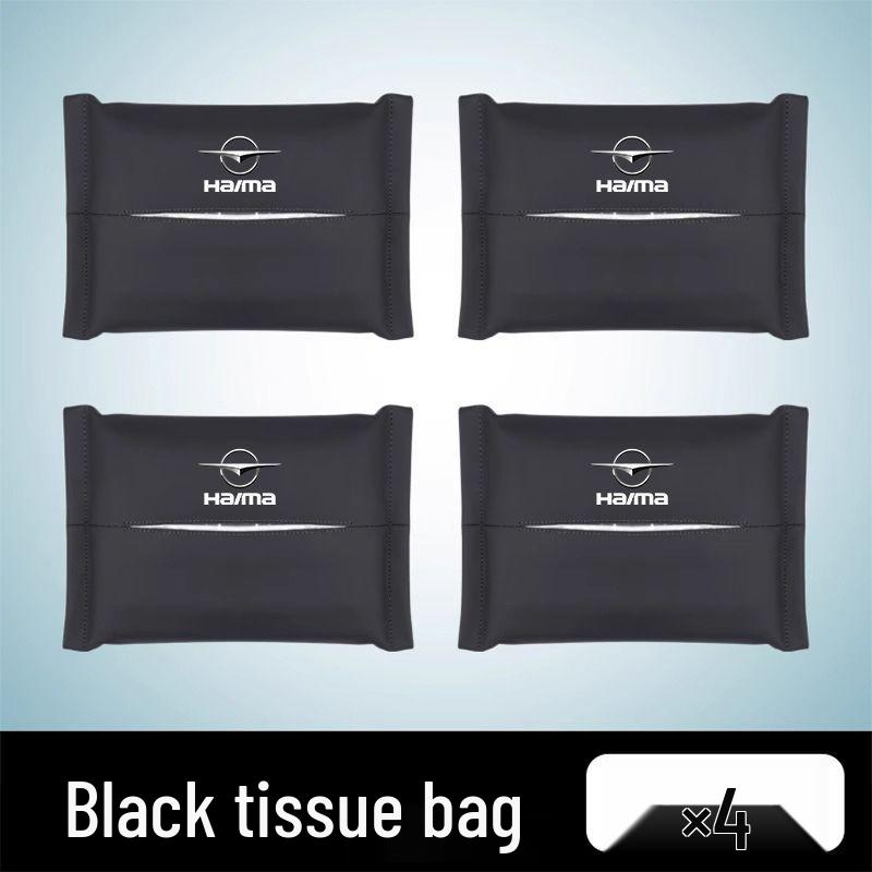 Haima Car Tissue Box Bag - Leather Headrest Pull-Out for 7X, 8SM, 3S, 5 Familia, Xing Models