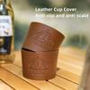 8 Pieces Outdoor Stainless Steel Cup Cup Cover Water Cup Heat Insulation Cover Anti-scald High Temperature Resistant Cup Cover