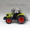 1:24 Agricultural Tractor Model Toy Car Sound Light Silding Agricultural Transport Vehicle Models Metal Diecast Gifts for Boys