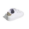 adidas Neo ADVANTAGE Low Top Toddler Shoes White Yellow Infant And Toddler FZ0033
