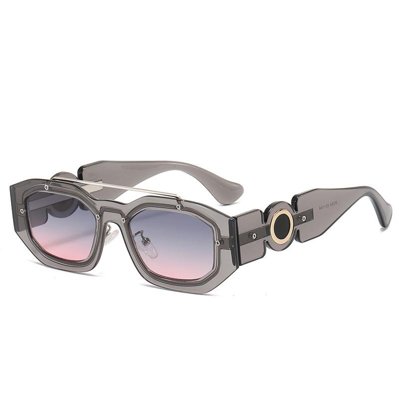 

American fashion retro street beat flow gold belongs to irregular punk hip hop cool handsome wind sun eye Other