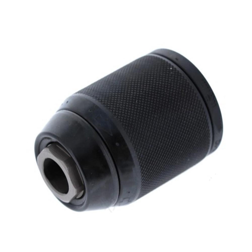 Workshop Drilling Black Keyless Drill Chuck Self Tightening Versatile Clamping Range Enhanced Knurled Grip For Drill Bits