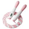 Beaded Jump Rope Skipping Rope with Counter Jump Rope Adjustable Length Soft Beaded Skipping Rope for Gym Fitness Exercise