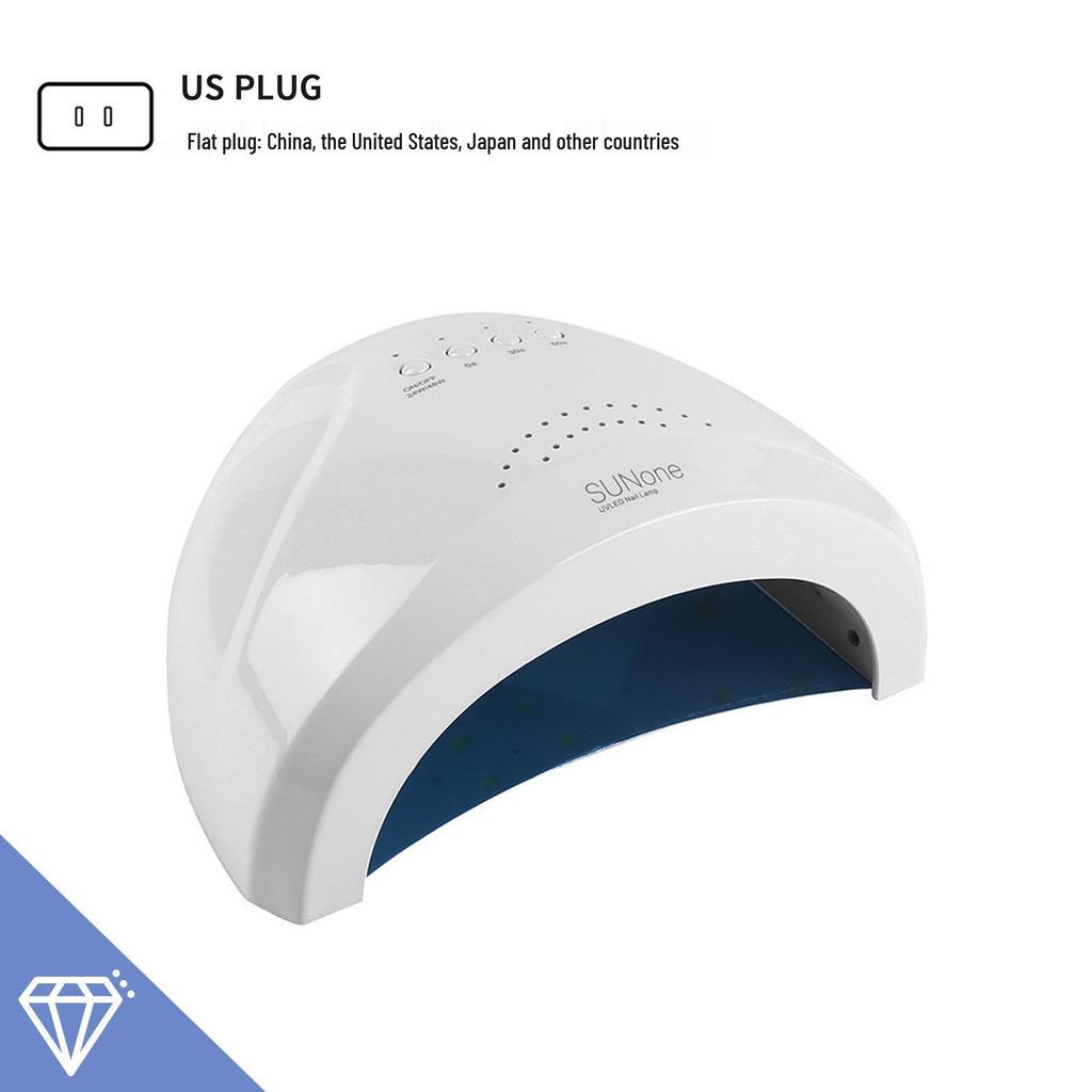 SUN12C34S 48W Nail Lamp: Touchscreen, Intelligent Induction Phototherapy System