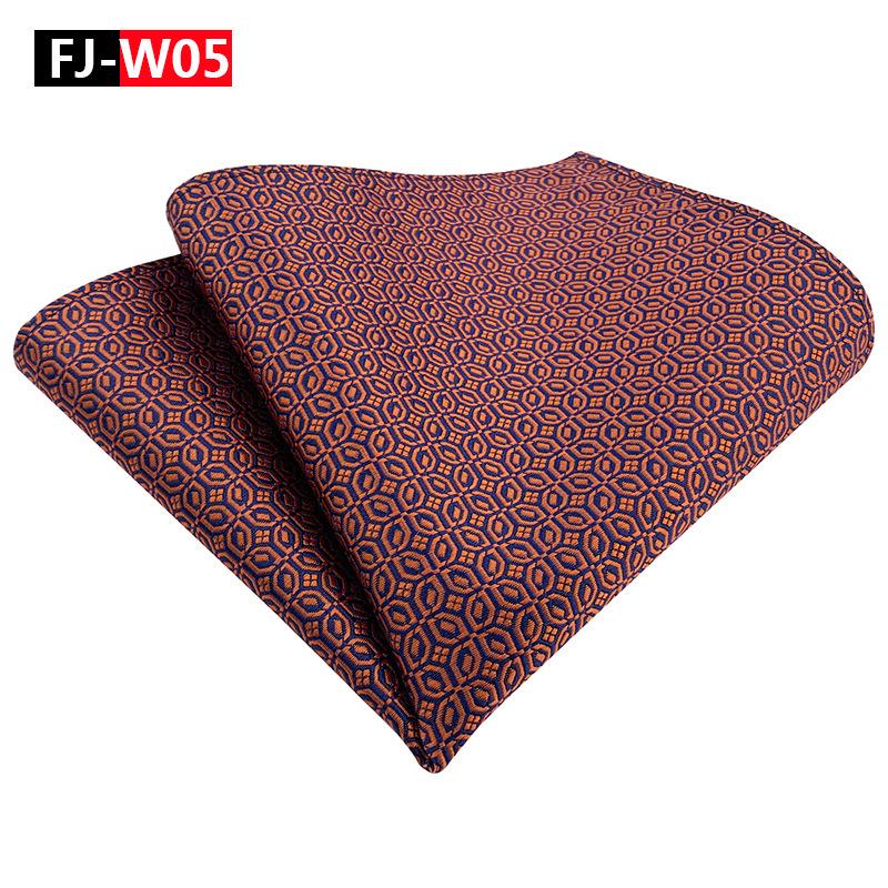 Fashionable Men's Paisley Floral Polyester Pocket Square for Suits (2025)