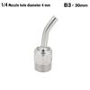 Stainless Steel Coolant Hose Nozzles Low Maintenance Anti Rust for CNC Lathes Toolholder Factory Machining Tooling