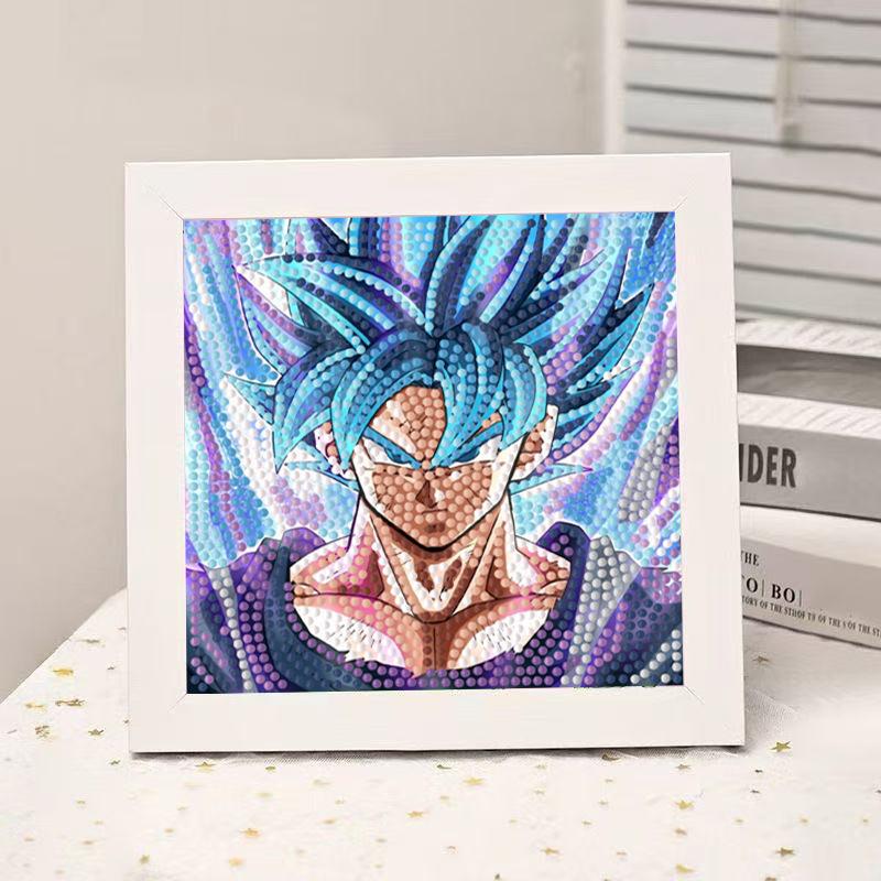 High-End Diamond Painting Diy Van Gogh Starry Sky Cat Creative Handmade Toy Table Decoration Diamond Painting With Frame