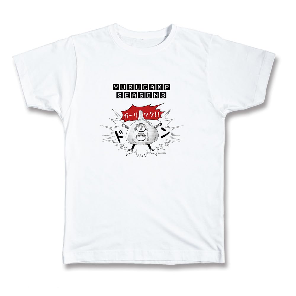 

SEASON 3 XL size Kagamihara Nadeshiko Shima Rin B Yurucamp T-shirt Ver.2 & TSAN-YX03-m02