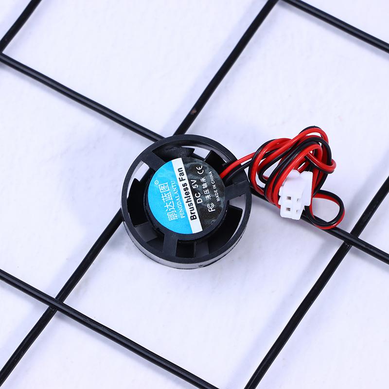 Mini 2510 25*10Mm Dc 5V 9V 12V 24V Kulatý 2-Pin Chladič Bezkomutátorový Chladič Čipové Sady Tichý Mini Notebook Mikro Chladicí Ventilátor