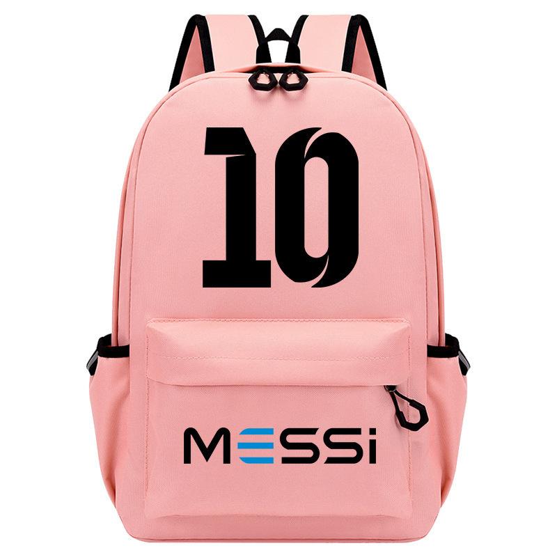Large Capacity Schoolbag with Shoulder Strap; Student Three-piece Pencil Case Set