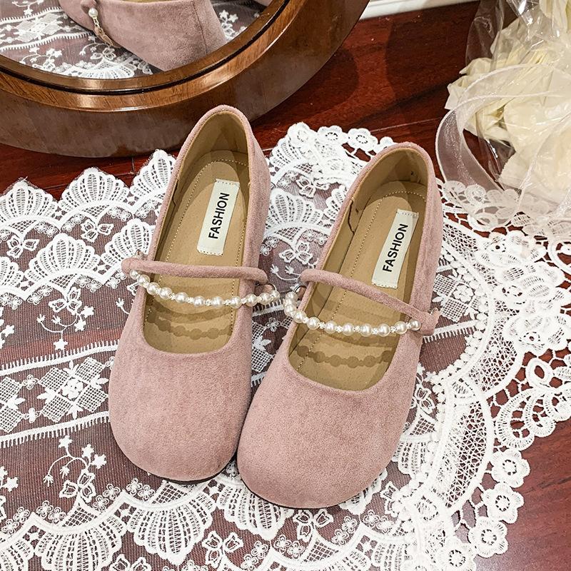 Gentle shoes flat-soled single shoes women's new summer Mary Jane shoes with skirts soft-soled maternity shoes