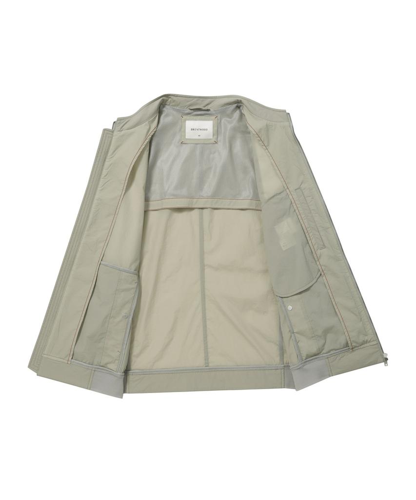 Brentwood [Biz Breeze] Simple Lightweight Blouson Bruam25551Bex