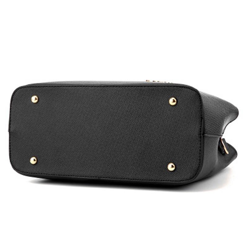 Damenhandtasche, Einzelschulter, modisch, elegant, hohe Kapazität, mehrere Fächer, Hardware-Anhänger, Reißverschluss, Umhängetasche, einfaches Temperament
