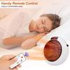 Desktop Electric Heater Dual-Purpose Air Heater Quiet Thermostat Mini Heater  Household Use