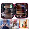 Bamboo and Circular Needle Set for Sweater Knitting, Hand Knitting Tools, Handmade Tools with Storage Bag, for Beginners, Crochet, Yarn Knitting, Swea