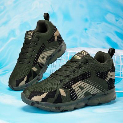 Sneakers Casual da Donna in Rete Traspiranti & Comode con Zeppa e Suola Morbida, Calzature Quotidiane con Zeppa da Passeggio