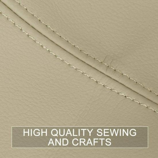 Fits for 2009-2012 Acura TL Center Console Lid Leather Armrest Pad Cover Beige