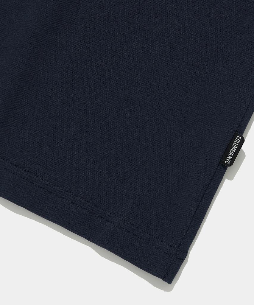 COLUMBIA UNIVERSITY Cny Boxlogo S/S T-Shirts_Navy