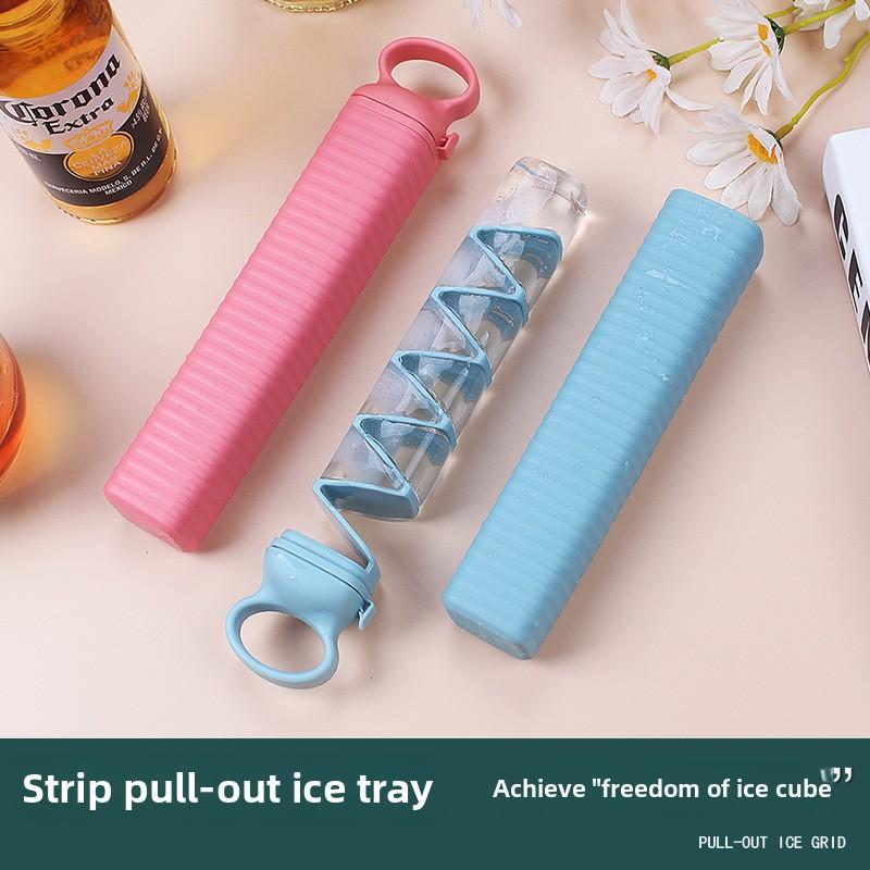 Reusable Cube Trays Silicone Mold Creative Ice Maker for Cocktails Home Kitchen DIY Ice Cubes BPA Free Durable Ice Block Maker
