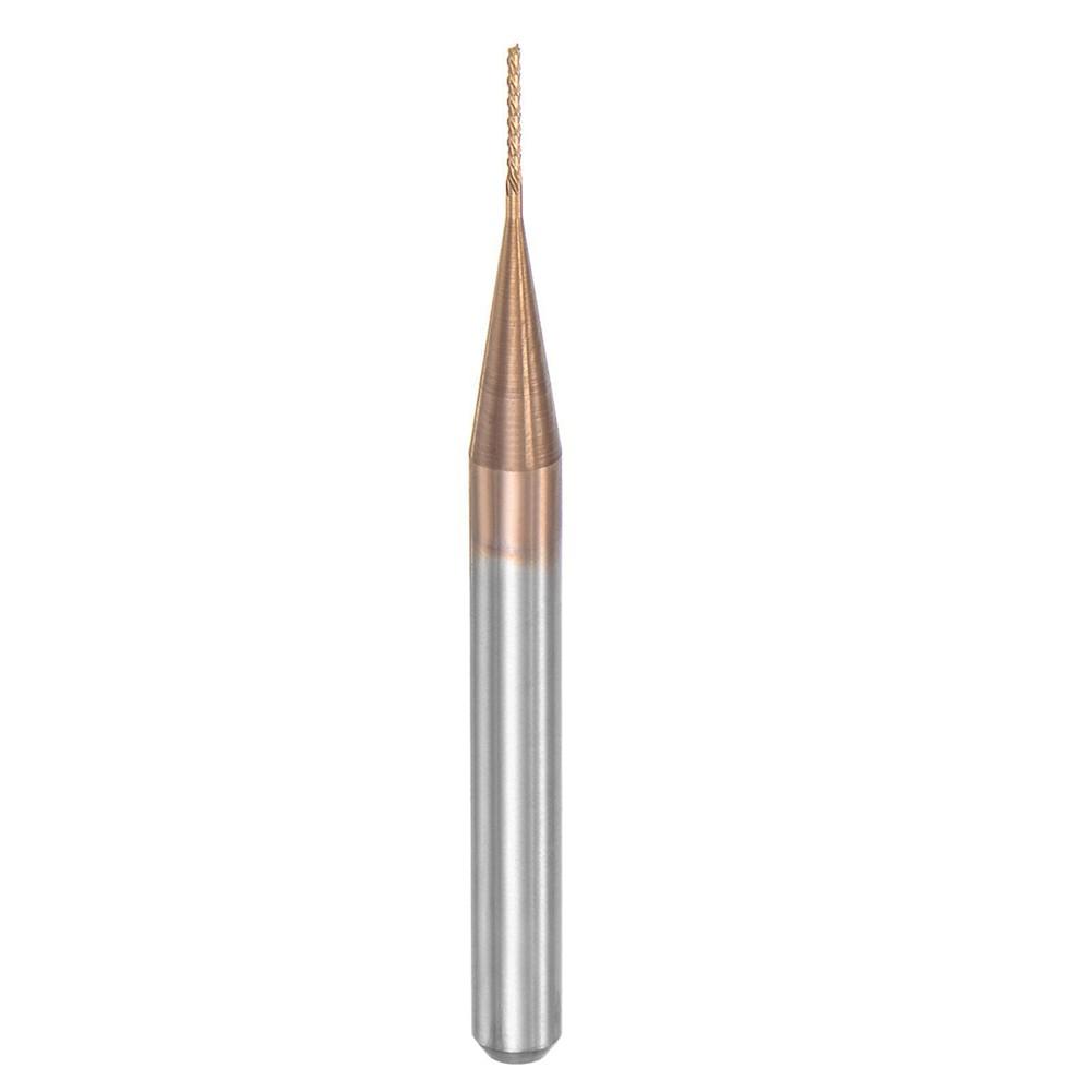 

для печатных плат и деревообработки с титановым покрытием 0 5 мм x 4 мм левосторонняя концевая фреза