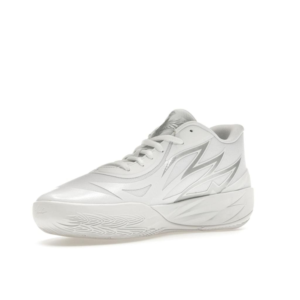 Puma MB.02 Lo Triple White Ανδρικά Αθλητικά Ασημί 379419-01