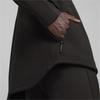Puma Men's Black Full-Zip Hooded Jacket With White Logo And Zipper Pockets 681184-01