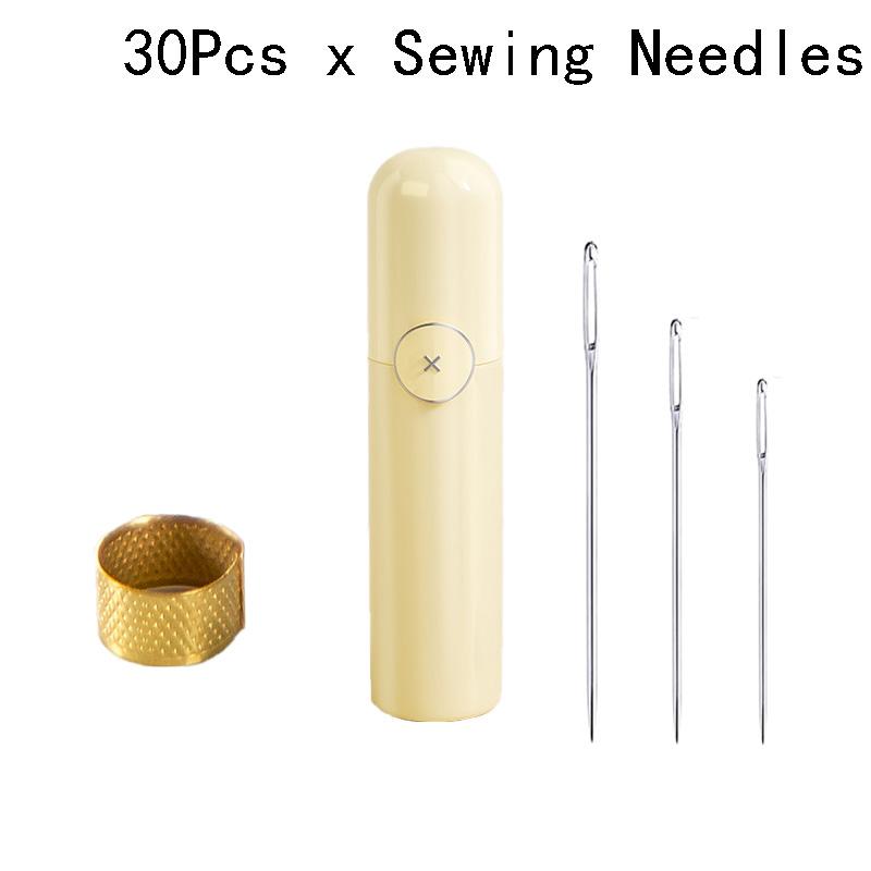 30pcs Sewing Needles Multi-size Stainless Steel Darning Sewing Needles Universal Stitching Pin Household Hand Tools Accessories