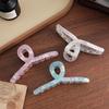 Korean Transparent Candy Jelly Hair Clips: Versatile Claw & Shark Clips for Stylish Hair Buns
