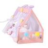 Scene Model Cotton Doll Bed Desktop Ornaments Doll Sleeping Bed Creative Doll Tent  Girl Gift