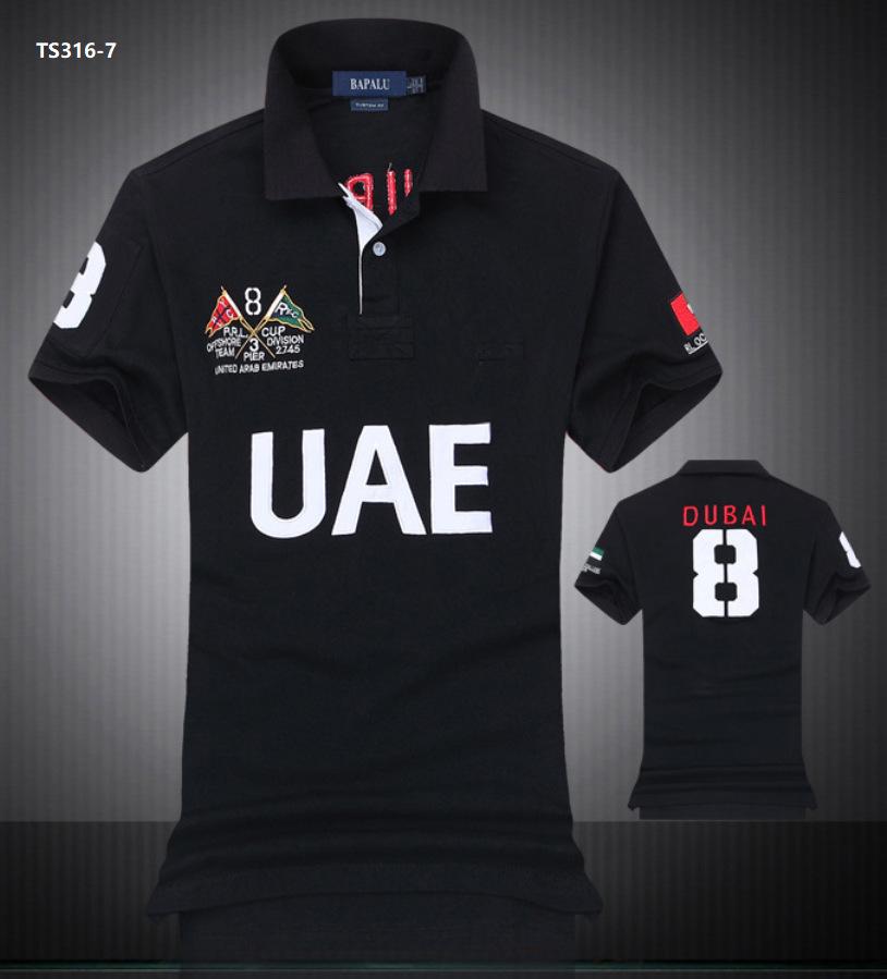 Men's Summer Men Polo Shirts Embroidered Short Sleeve Leisure Sports Loose Plus Size Tops