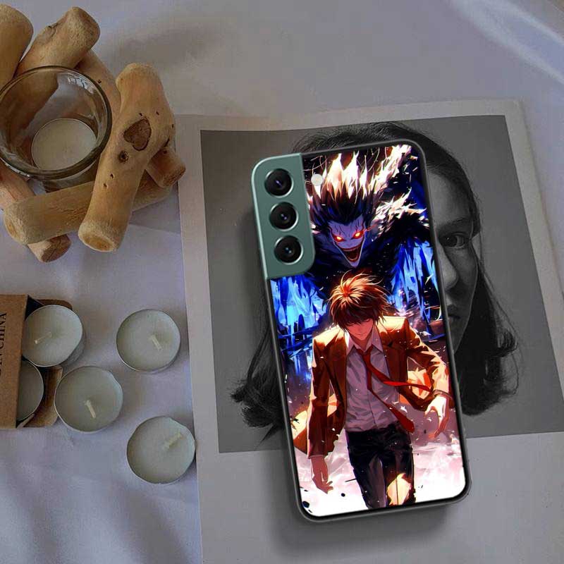 Anime Deth Note Light Yagami Phone Case Samsung A14 A24 A34 A54 A03S A04S A13 A23 A33 A53 A73 A70 A50S A30 A40 A71 A51 A41 A31 A