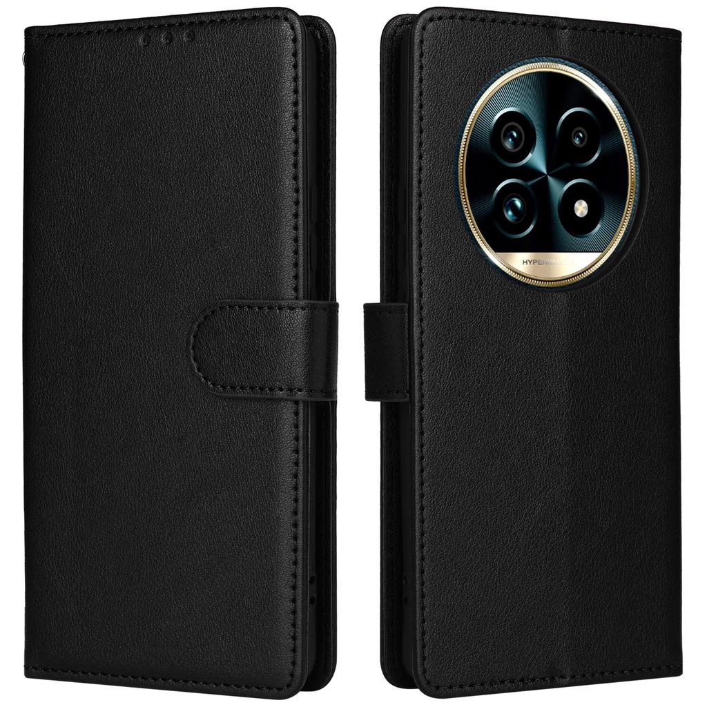 For Realme 13+ 5G/13 Pro+ 5G (Global)/(China)/13 Pro 5G (Global)/13 Pro 5G (China) Case Wallet Stand View PU Leather Phone Cover