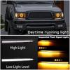 Powerful LED Front Side Marker Light Daytime Running Light For Toyota Tacoma 2001-2004 Amber Sequential Turn Signal Light